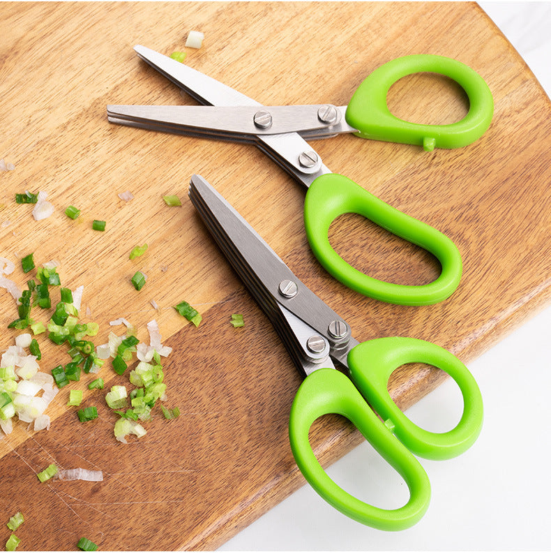 Five-Stack Vegetable Scissors